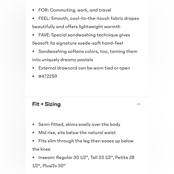 NWT Athleta Seasoft Straight Pant Glow Color Size  XS. - Picture 7 of 9